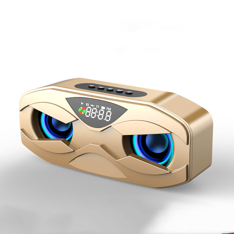 Stylischer Dual-Speaker mit LED-Effekt & starkem Bass – bis zu 10h Akkulaufzeit