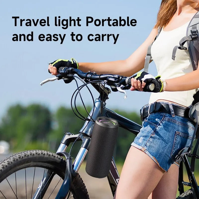 Portable Bluetooth Speaker 20W IPX6 Waterproof Powerful Sound Box Bass Boost Dual Pairing True Wireless Speaker