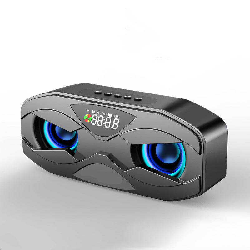 Stylischer Dual-Speaker mit LED-Effekt & starkem Bass – bis zu 10h Akkulaufzeit