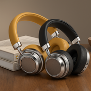 Retro HiFi Bluetooth 5.4 Kopfhörer Over-Ear | 38h Akku | Gaming | AUX | Elexum