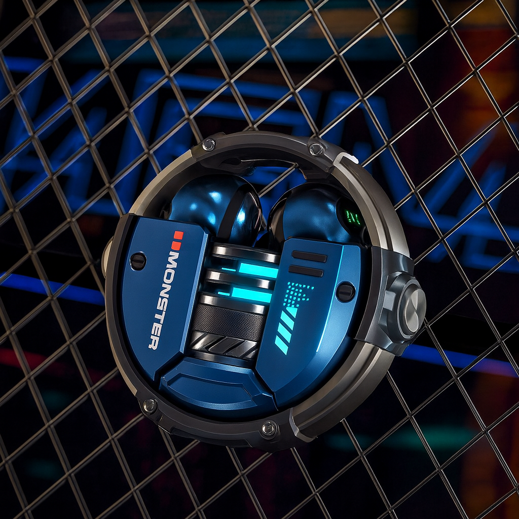 Bluetooth 5.2 Gamer Headset – TWS Earphones, Noise Reduction, Mic