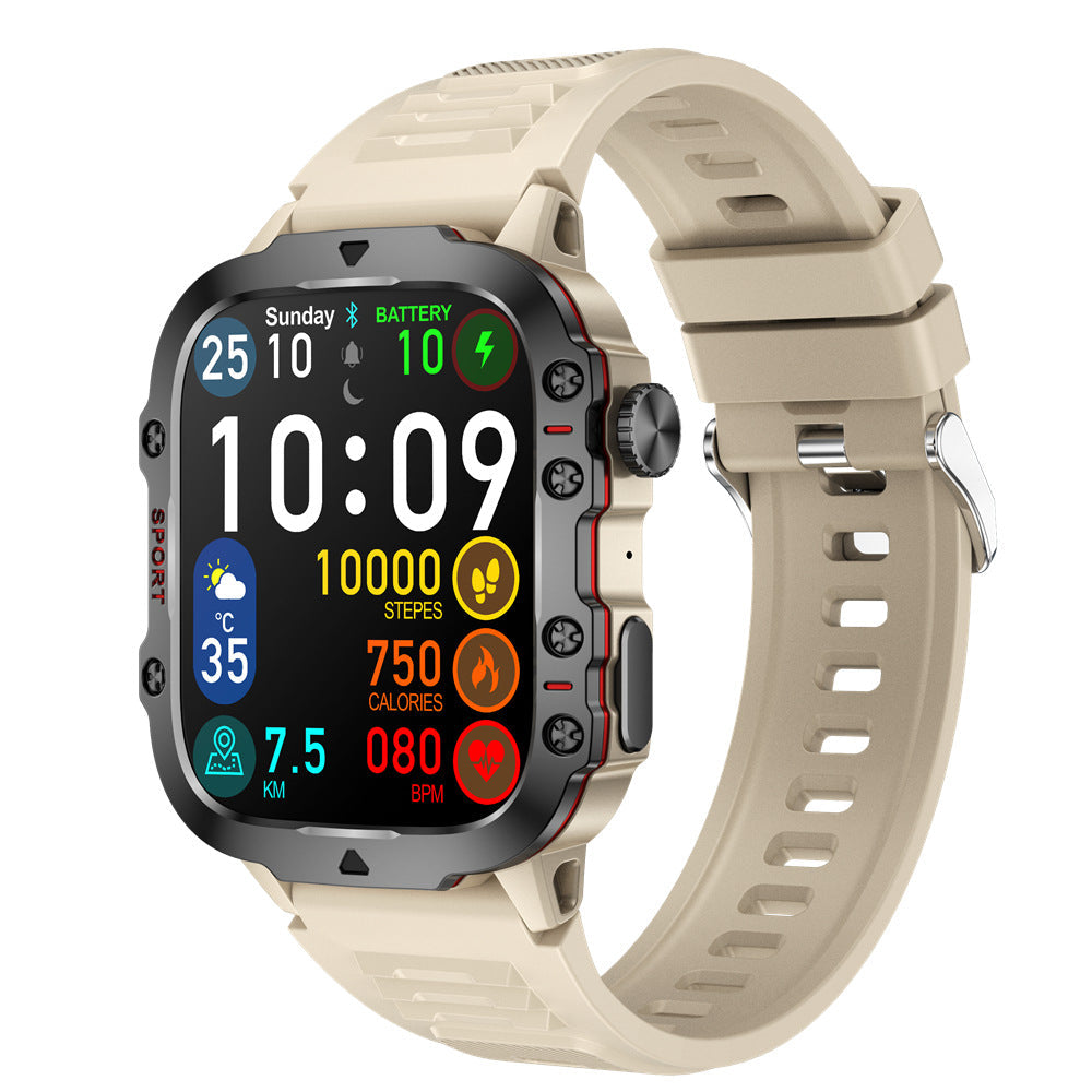 Outdoor Smartwatch mit Bluetooth-Anruf, GPS & 1,96" AMOLED
