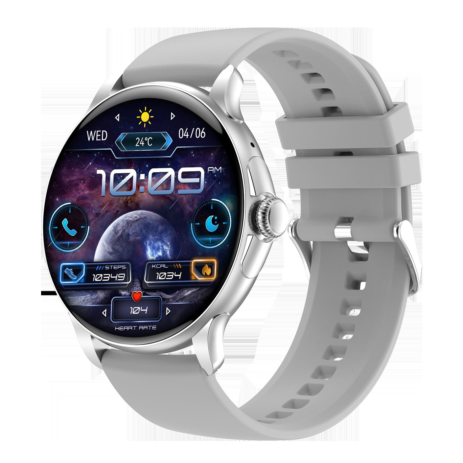 Smartwatch Touchscreen | Lange Akkulaufzeit | NFC Zahlung | Fitness Uhr