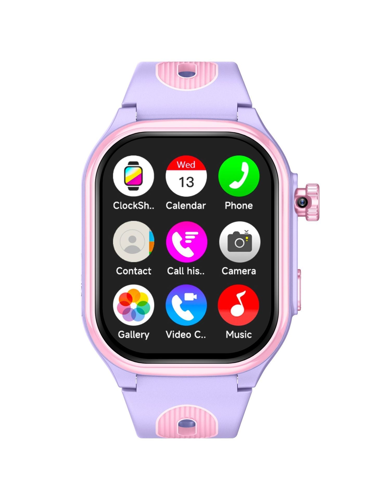 Kinder-Smartwatch mit 4G-Telefonfunktion, GPS-Ortung und HD-Display