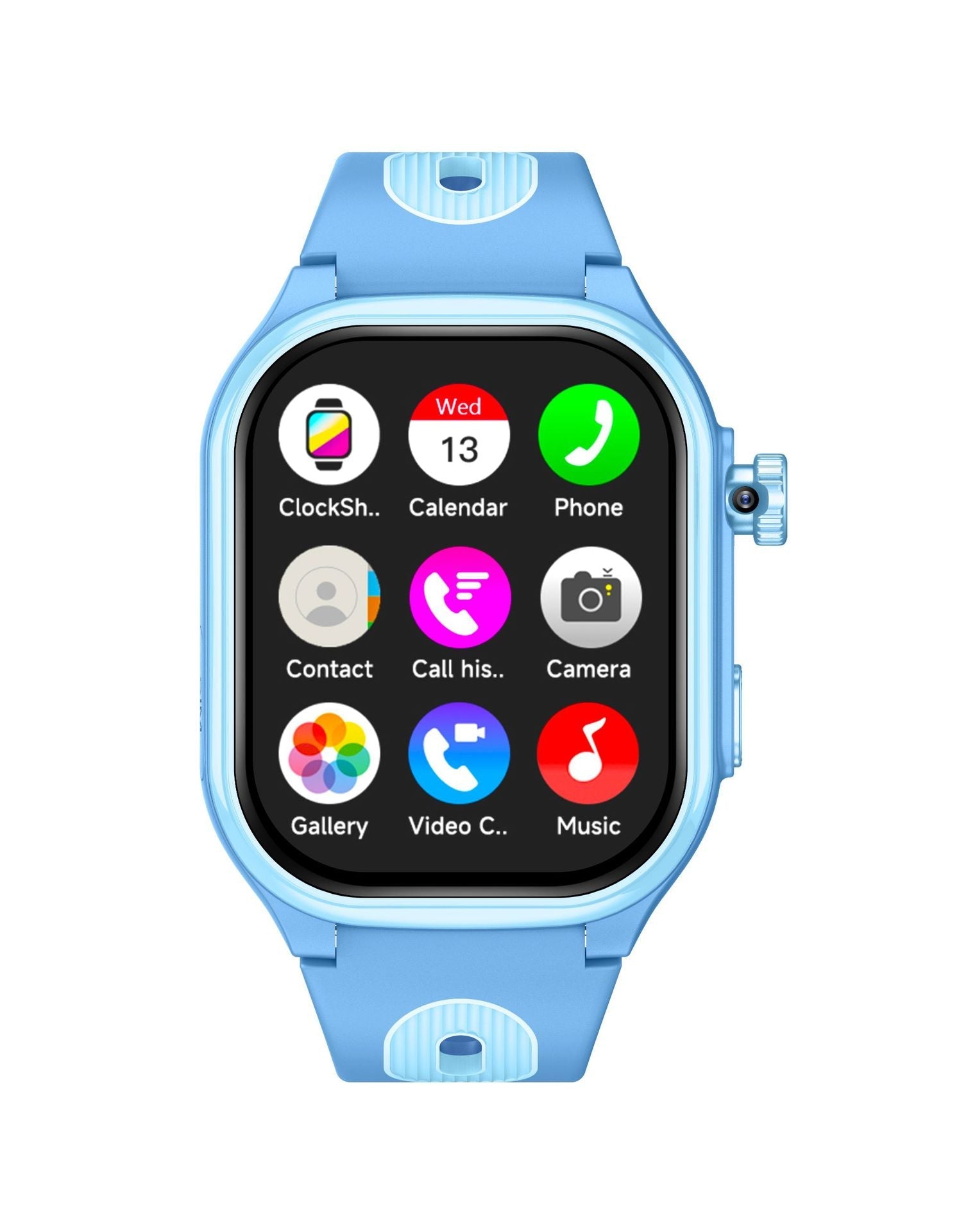 Kinder-Smartwatch mit 4G-Telefonfunktion, GPS-Ortung und HD-Display