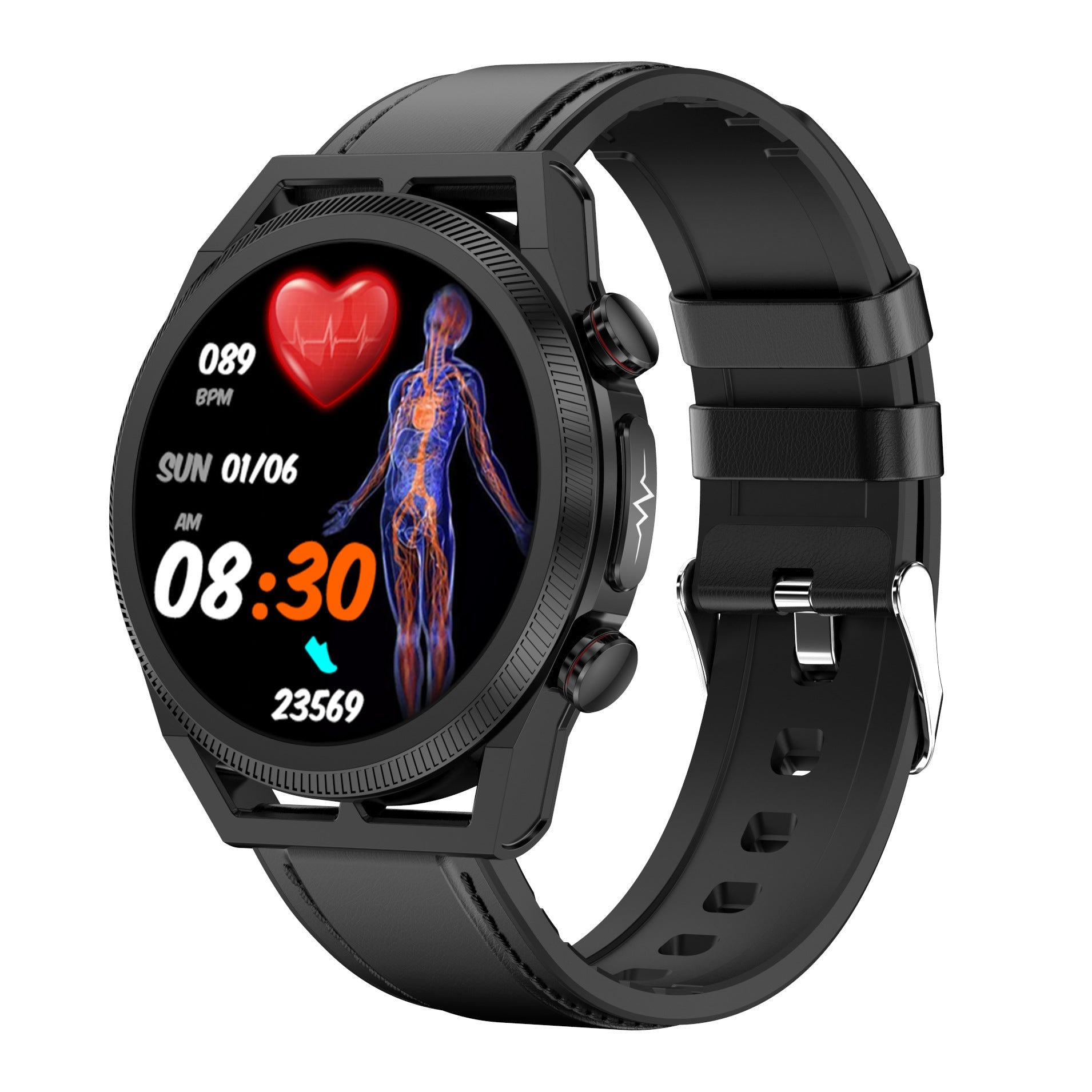 Ultra Smartwatch 1,43'' AMOLED, Bluetooth-Calls, 100 Sportmodi, IP68