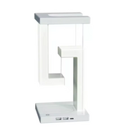 Schwebende LED Tischlampe mit Wireless Charger Touch dimmbar Nachtlicht